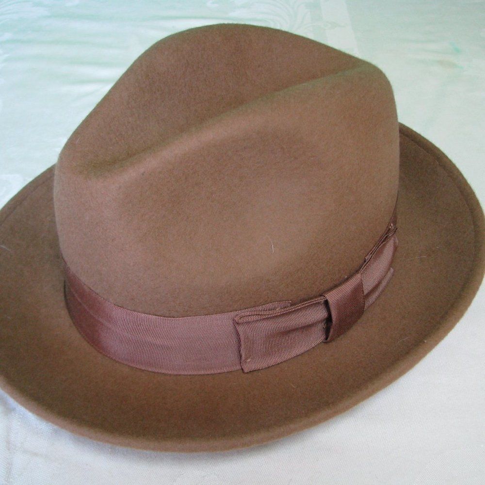 NWOT Capas Untouchable Wool Fedora Gangster Hat